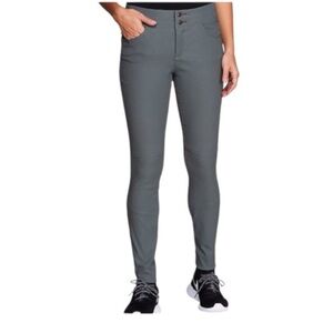 Toad&Co Flextime Skinny Nylon Hiking Pants Gray size 10